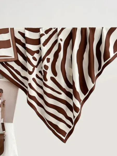Serengeti Zebra Print Scarf